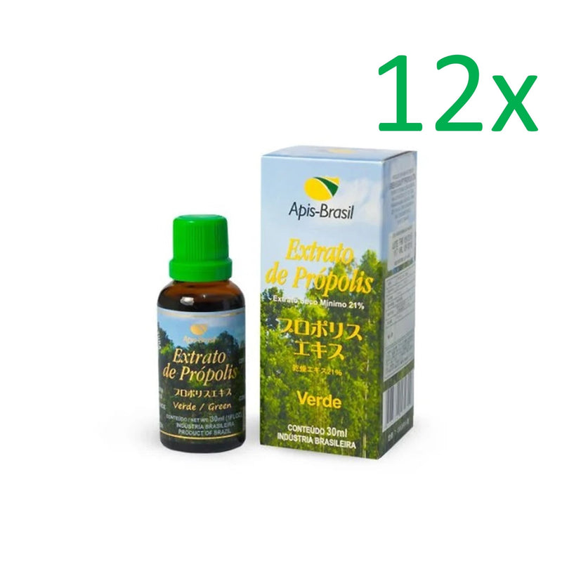 Apis Brasil - Green Propolis Extract 21% 30ml/1.01 fl.oz - BuyBrazil