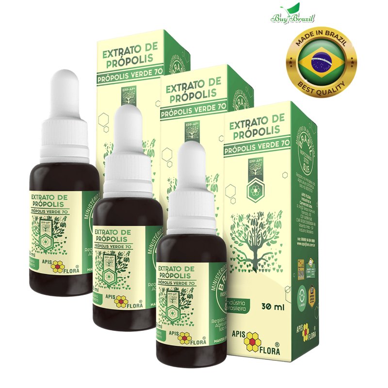 Apis Flora- Green Propolis Extract 70 30ml/1.01 fl.oz. - BuyBrazil