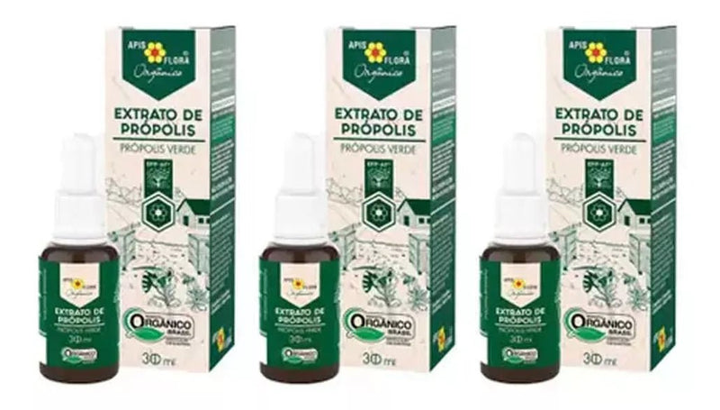 Apis Flora Organic Green Propolis Extract 30ml/1.01 fl.oz. - BuyBrazil