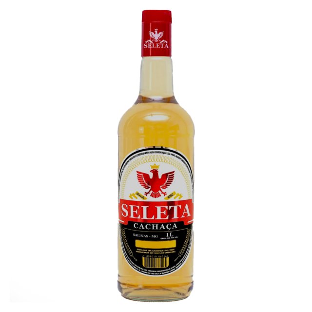 Cachaça Seleta Ouro 1000ml/33.8 fl.oz. - BuyBrazil