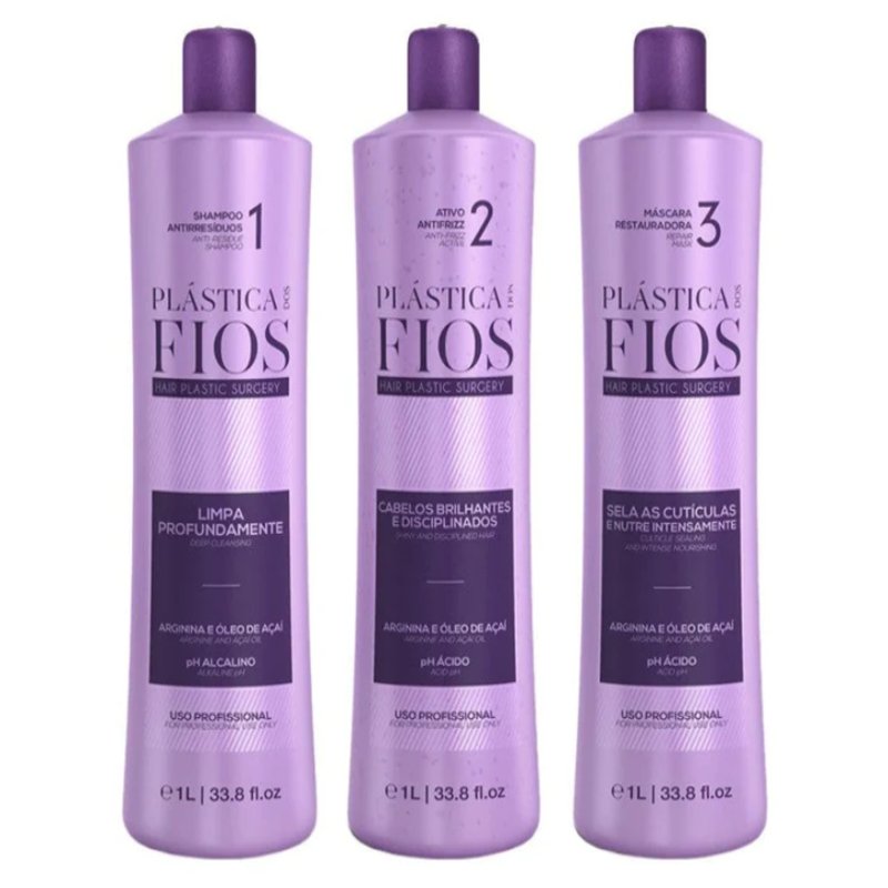 Cadiveu Plastica dos Fios Straightener Brazilian Keratin Wires Treatment - BuyBrazil