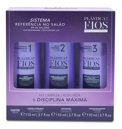 Cadiveu Plastica dos Fios Straightener Brazilian Keratin Wires Treatment - BuyBrazil