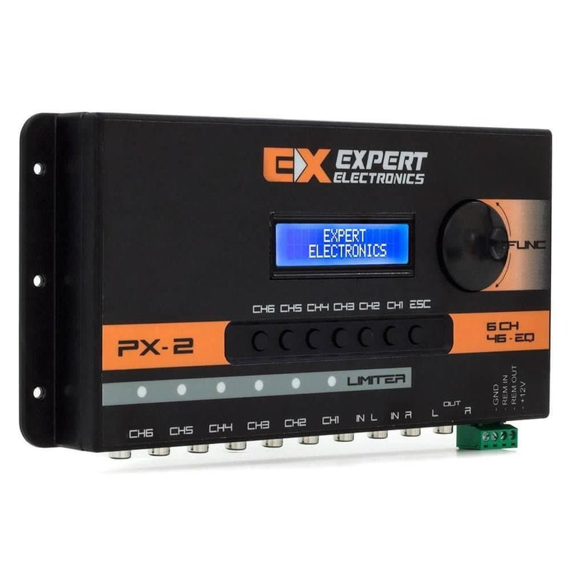 Crossover Expert Eletronics PX2 6 CH Channels Equalizer Digital Audio Processor - BuyBrazil