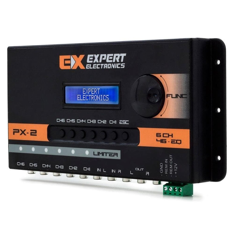 Crossover Expert Eletronics PX2 6 CH Channels Equalizer Digital Audio Processor - BuyBrazil