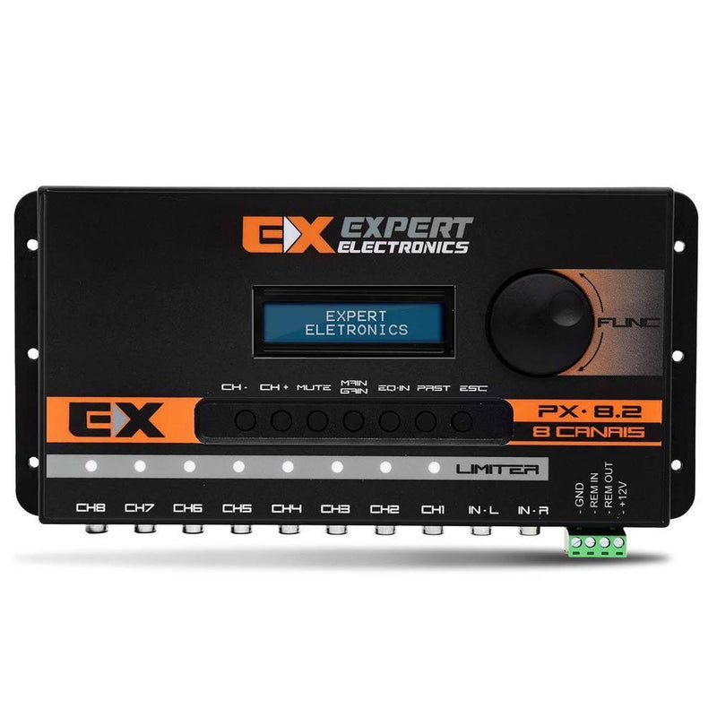 Crossover Expert Eletronics PX8.2 8 Channels Equalizer Digital Audio Processor - BuyBrazil