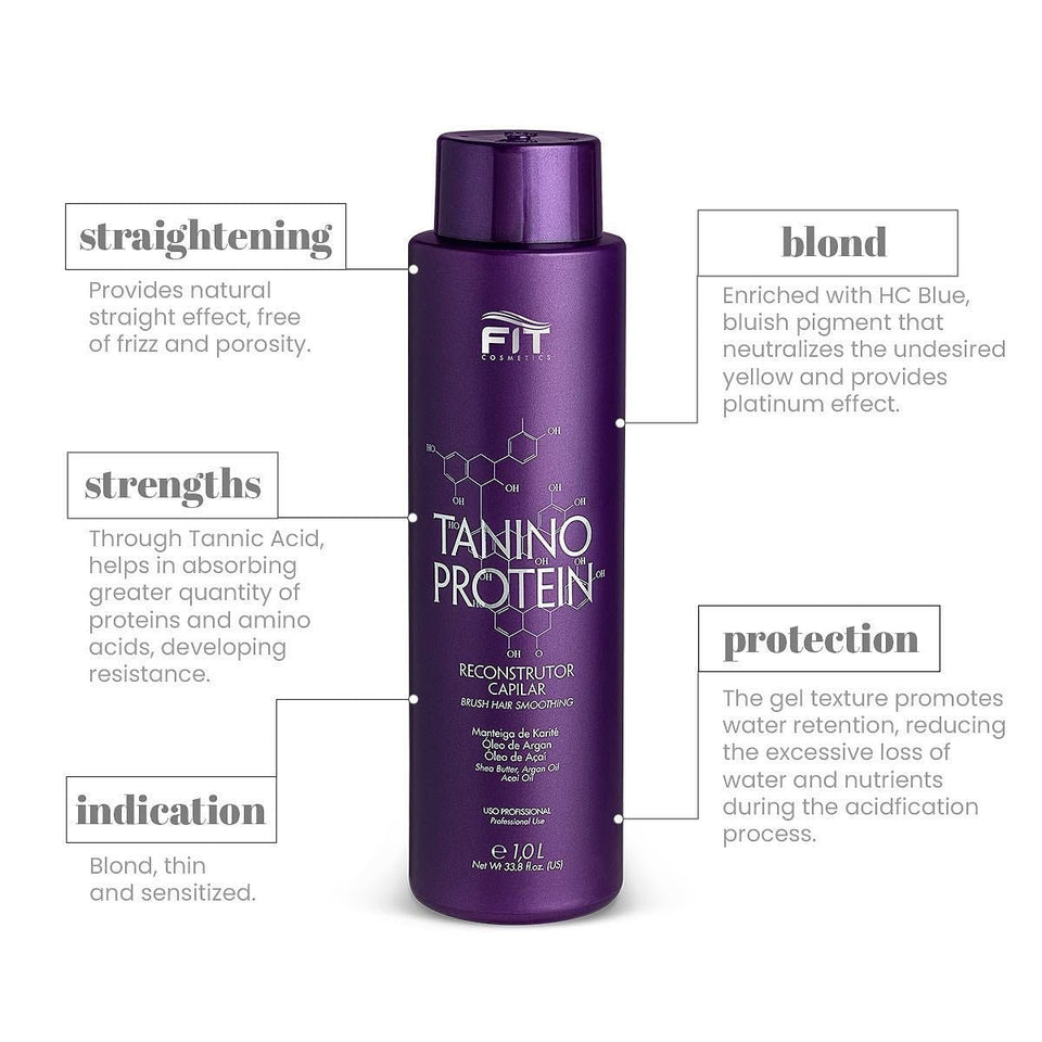 Fit Cosmetics - Tanino Protein Progressive Brush 1000ml/33.8 fl.oz. - BuyBrazil