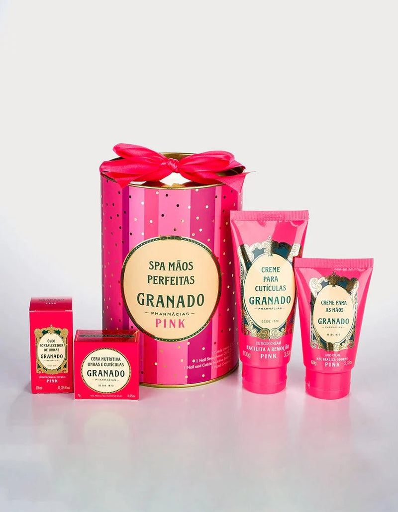 Granado Perfumery - Granado Pink Hand Spa Kit - BuyBrazil