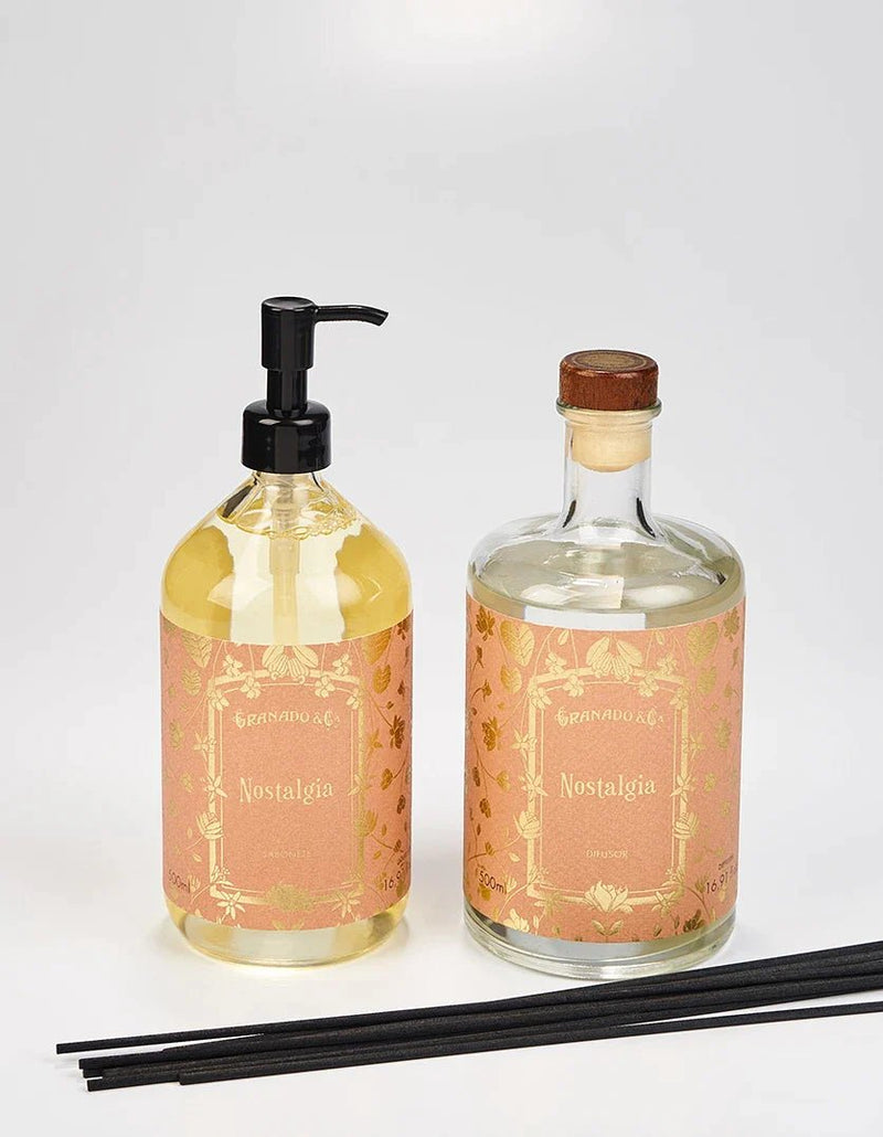 Granado Perfumery - Liquid Soap And Diffuser Kit Granado Nostalgia - BuyBrazil