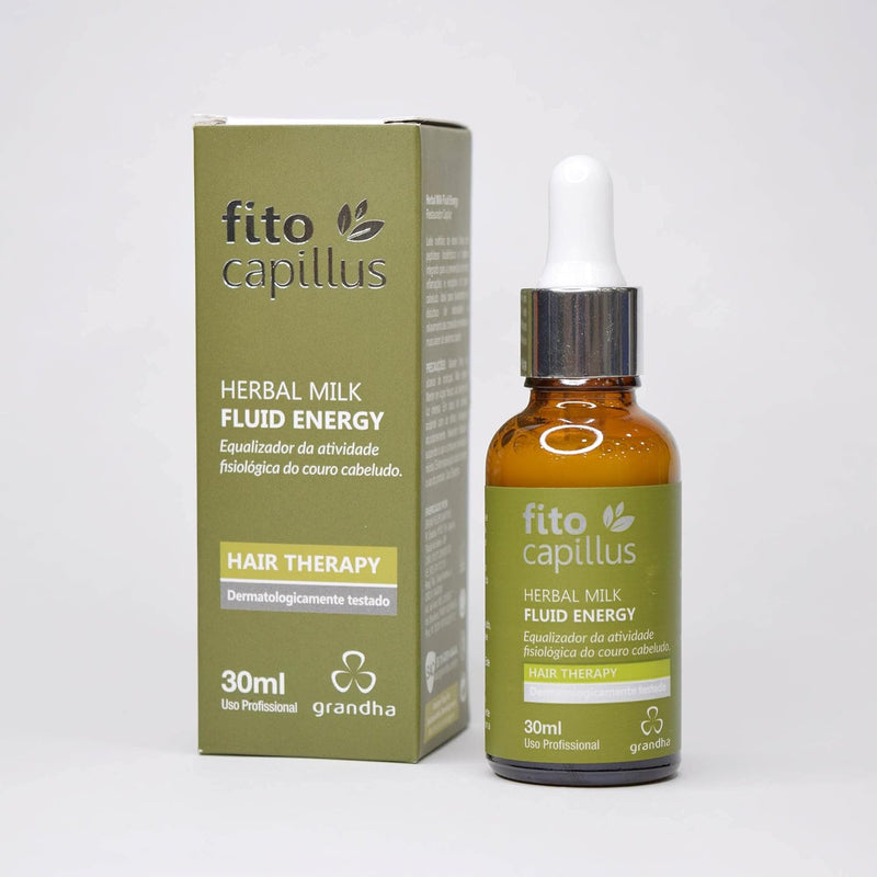 Grandha Fito Capillus Herbal Milk Fluid Energy Scalp Repair Tonic 30ml/1.01 fl.oz. - BuyBrazil