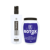 Inblue Professional - Deep Clean Shampoo Kit Inblue E Btox 3d Platinum Toner - BuyBrazil
