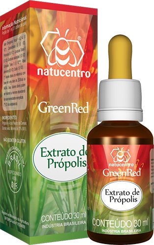 Natucentro Brazilian Bee Green Red Propolis 30ml/1.01 fl.oz - BuyBrazil