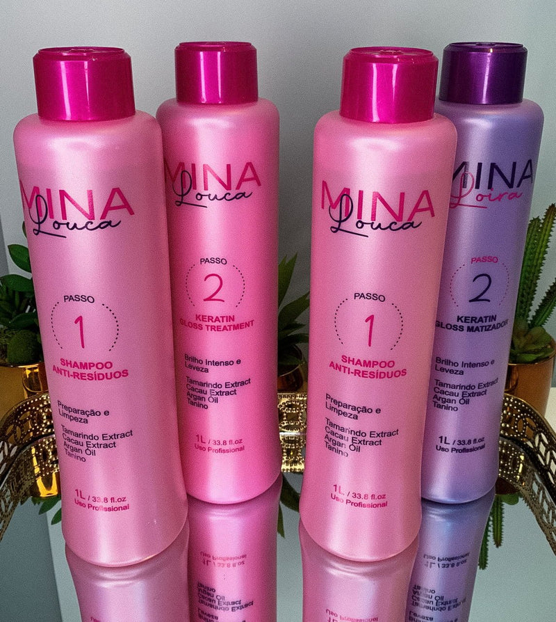 Nuance Professional - Combo With 2 Kits Mina Louca 1 Liter And Mina Loira 1 Liter - BuyBrazil