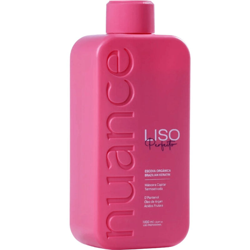 Nuance Professional Liso Perfeito - Perfect Smooth Organic Brush 1000ml/33.8 Fl.Oz. - BuyBrazil