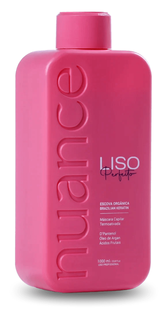 Nuance Professional Liso Perfeito - Perfect Smooth Organic Brush 1000ml/33.8 Fl.Oz. - BuyBrazil