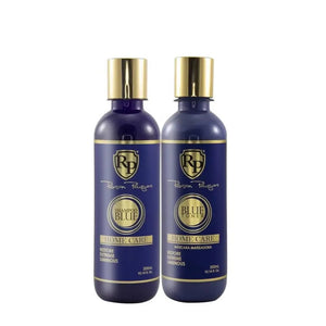 Robson Peluquero Blue Home Care Shampoo And Tint Treatment Kit 2x300ml - BuyBrazil