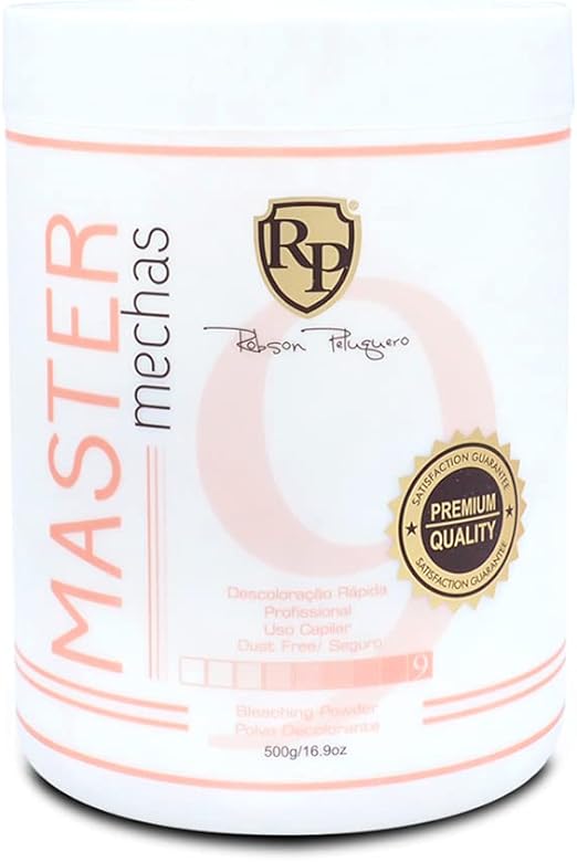 Robson Peluquero - Master Locks 500g/16.9 Fl.Oz + Ox 30 Volumes Revealing Emulsion 900ml - BuyBrazil