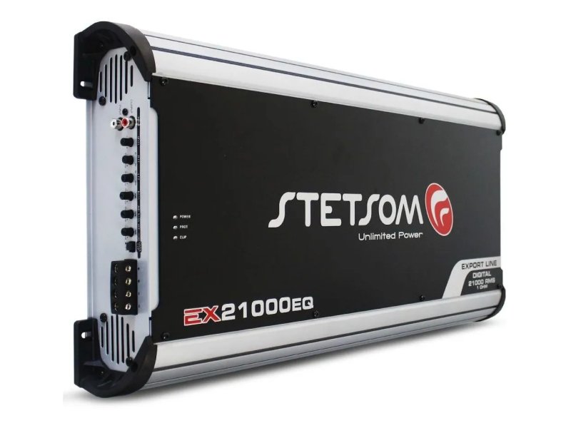 Stetsom EX21000 Eq 1 Ohm Car Audio Amplifier Mono 21000 Watts Rms - BuyBrazil