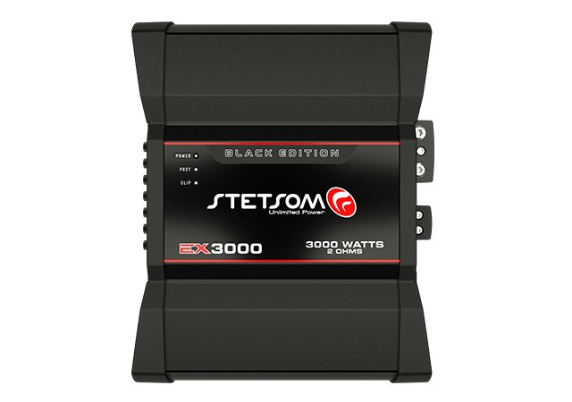 Stetsom EX3000 Black Edition Car Audio Amplifier Mono 3000 Watts Rms - BuyBrazil