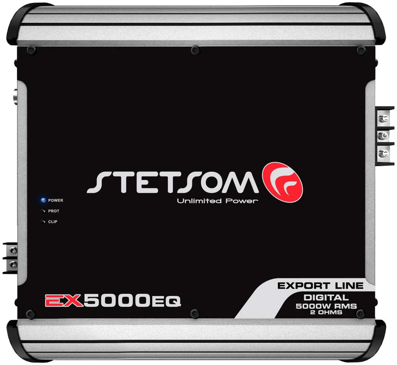 Stetsom EX5000 Eq Car Audio Amplifier Mono 5000 Watts Rms - BuyBrazil