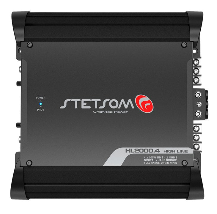 Stetsom Hl2000.4 Car Audio Amplifier 4 Channel 2000 Watts Rms - BuyBrazil