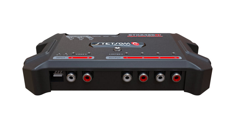 Stetsom STX2436 Bluetooth DSP Crossover & Equalizer 4 Output Channel Full Digital Signal Processor - BuyBrazil