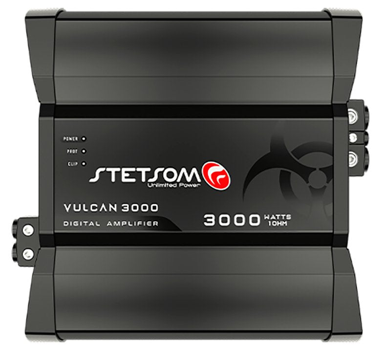 Stetsom Vulcan 3000 Car Audio Amplifier Mono 3000 Watts RMS