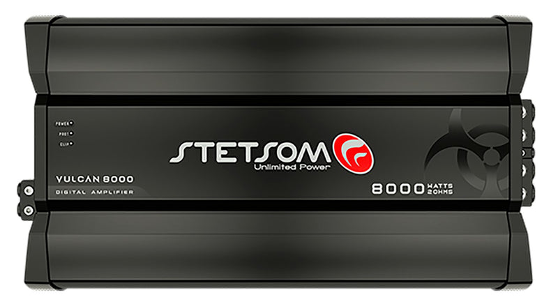 Stetsom Vulcan 8000 Car Audio Amplifier Mono 8000 Watts Rms - BuyBrazil