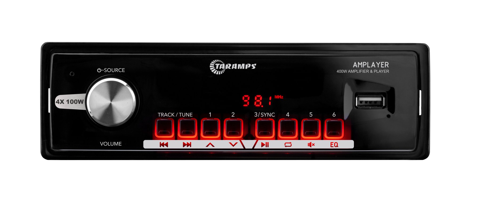 Taramps Amplayer 400 Bluetooth Usb Mp3 Player 400 Watts Rms